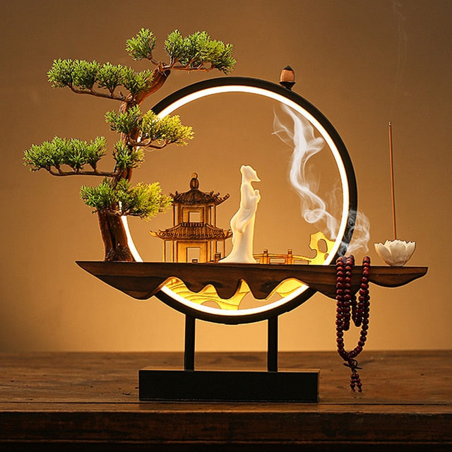 Buy Tranquil Incense Burner Table Lamp