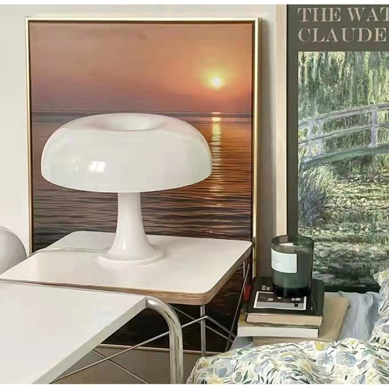 Unique Acrylic Mushroom Table Lamp