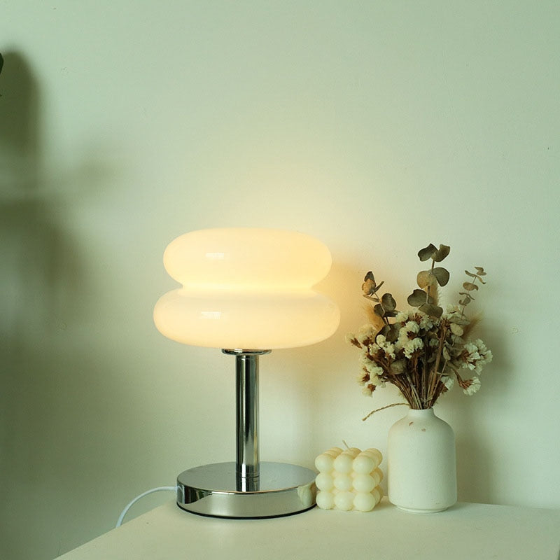 Elegant Glossy Macaron Table Lamp