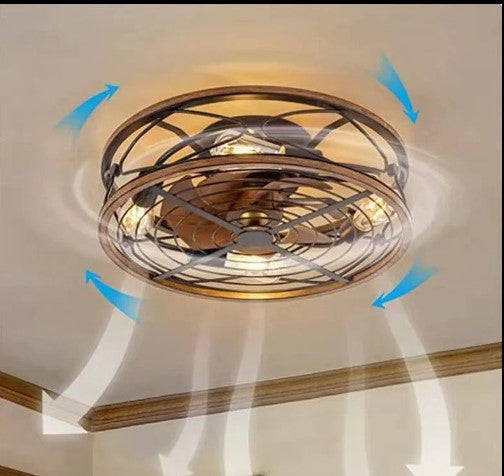 Unique Oran Ceiling Light Invisible Fan