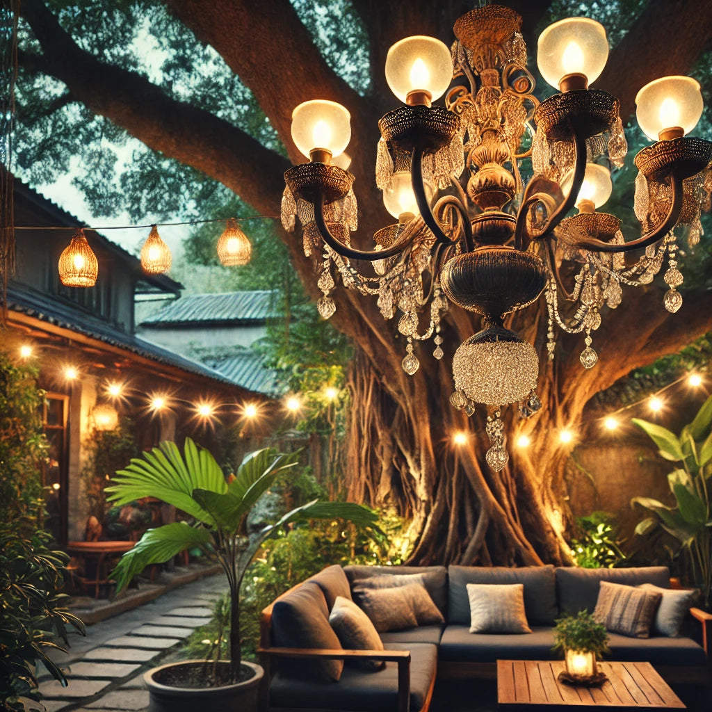 Chandeliers In Your Backyard?