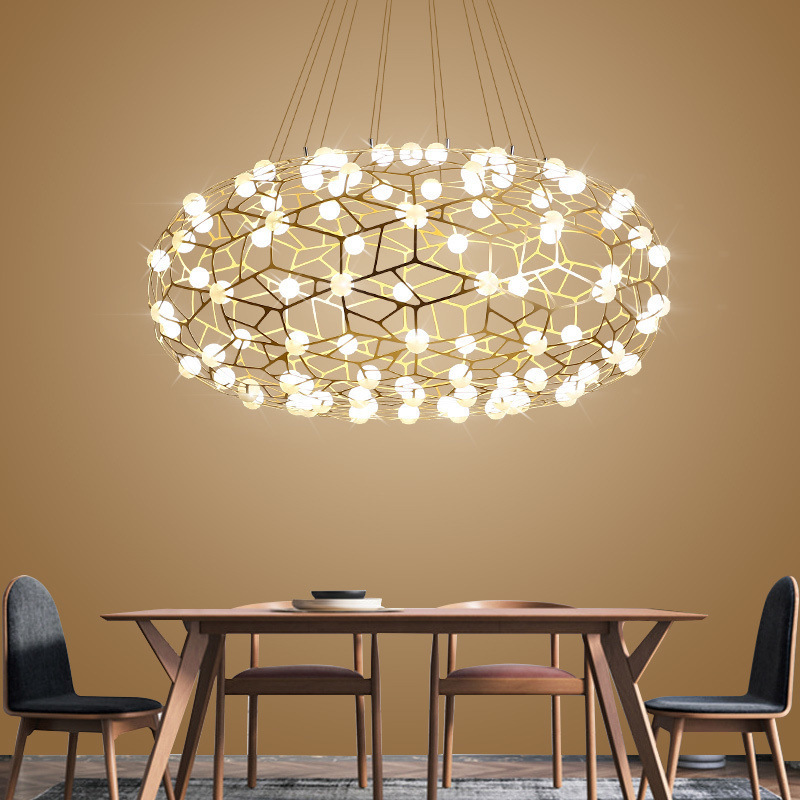 Elegant Gypsophila Chandelier