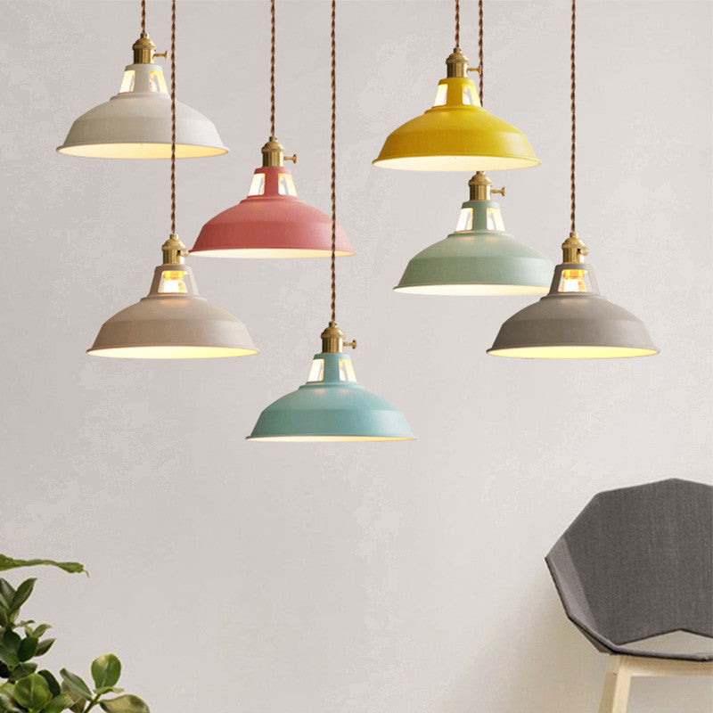 Best Color Block Shade Pendant Light