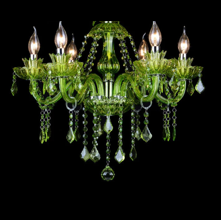 Amazing Brigitte Chandelier-Green