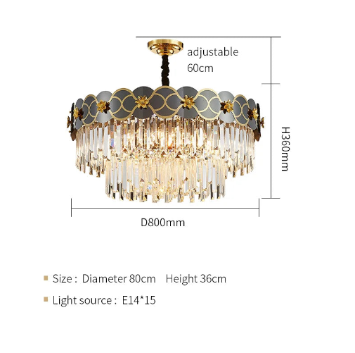 Amazin Chezian Tiered Chandelier