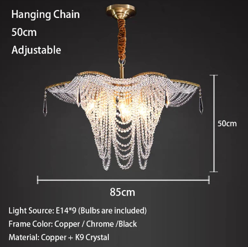 Amazing Fakhir Crystal Chandelier