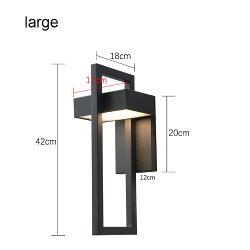 Amazing Huwai Outdoor Wall Lamp