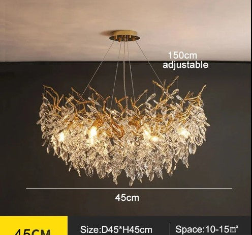 Amazing Lamean Crystal Chandelier