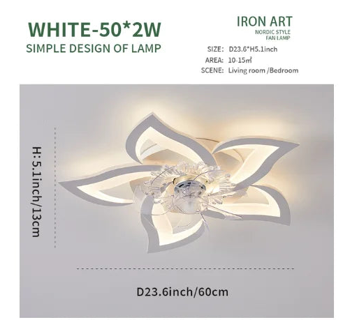 Amazing Lill Ceiling Light_Fan