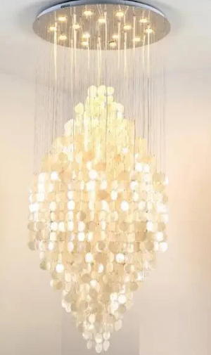 Amazing Sdafa Shell Chandelier