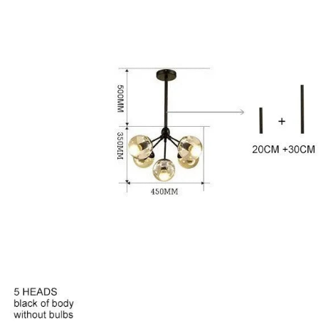 Amazing Shesha Chandelier Light