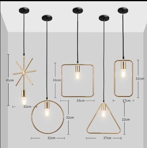 Anwaar Pendant Light Size