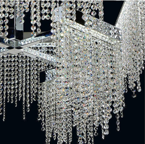 Awesome Alhadath Crystal Chandelier