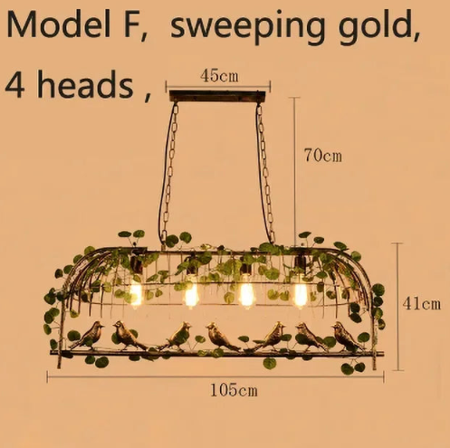 Awesome Bird Cage Chandelier