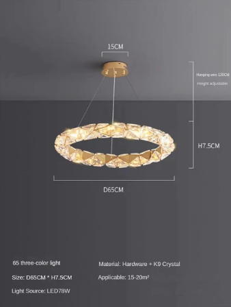 Awesome Gratian Round Chandelier