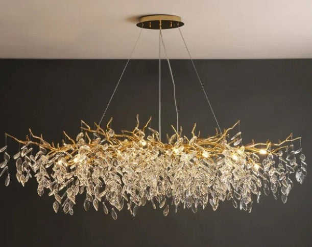 Awosome Lamean Crystal Chandelier