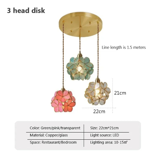 Beautifull Camellia Pendant Light