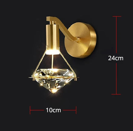 Beautifull Gem Wall Lamp