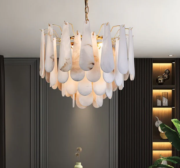 Buy Patra Alabaster Chandelier Light