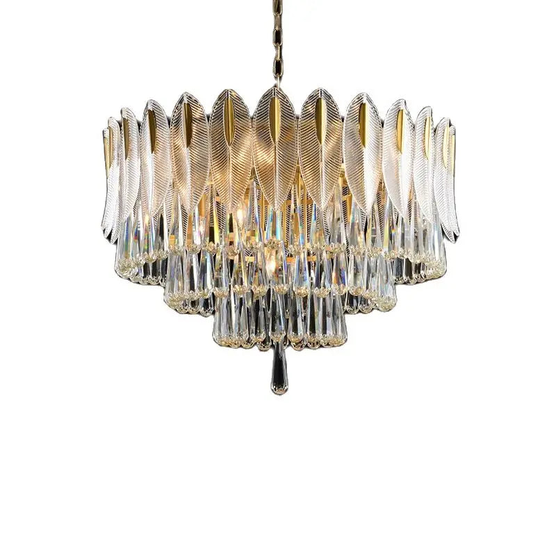 Beautyfull Nehora Linear Crystal Chandelier