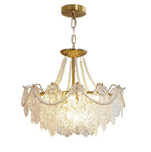 Best Bariq Glass Chandelier