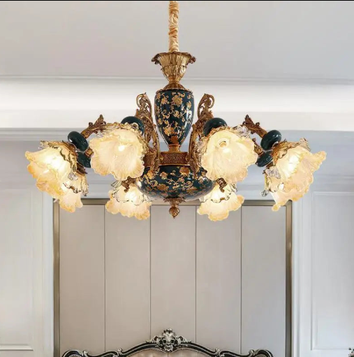 Best Blanche Chandelier-Green