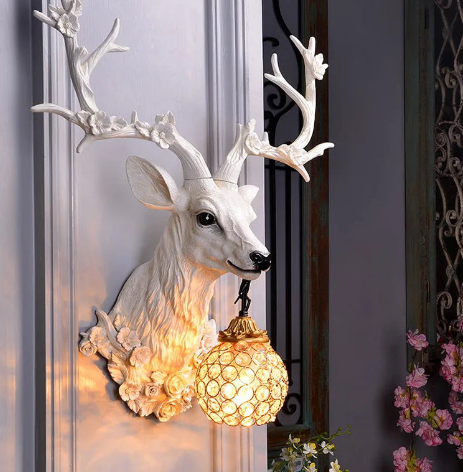 Best Deer Head Wall Lamp