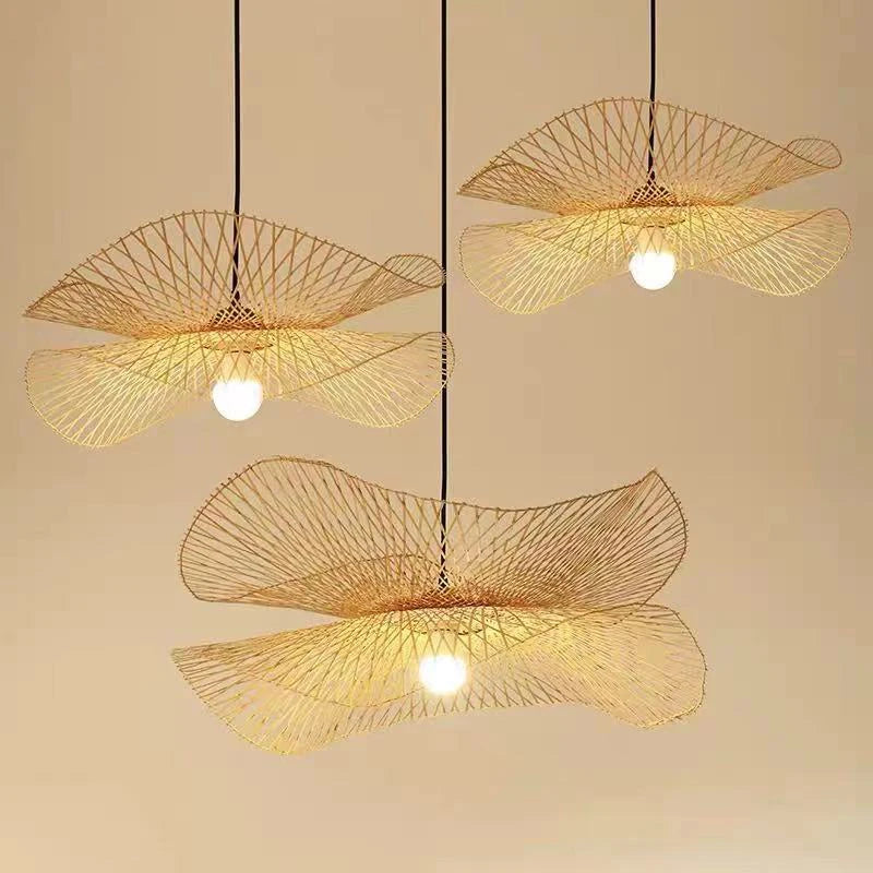 Best Bamboo Chandelier Rattan Lamp