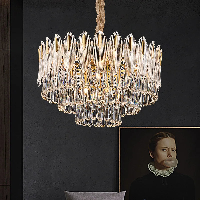 Best Nehora Linear Crystal Chandelier