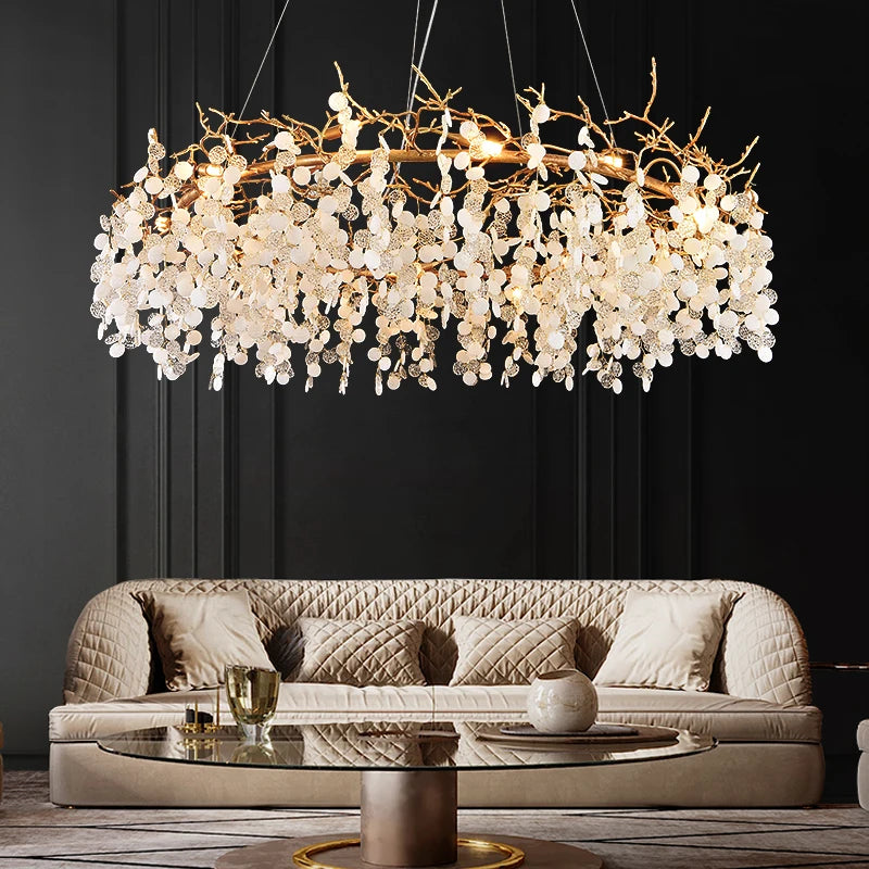 Best Opus Tree Branch Round Chandelier