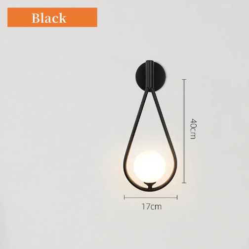 Buy Black Embrace Wall Lamp