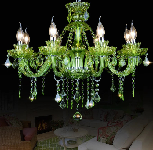 Buy Brigitte Chandelier-Green