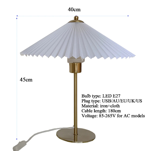 Buy Irene Table Lamp Size