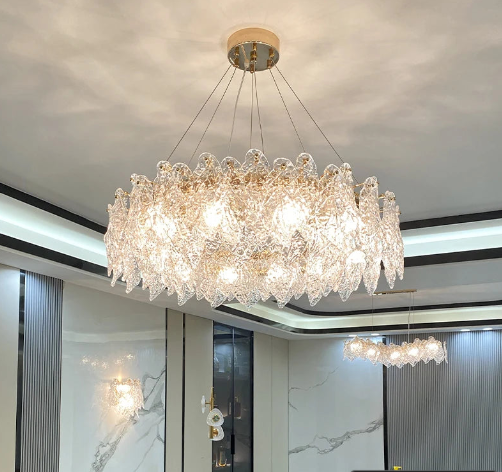 Buy Rafahia Glass Crystal Chandelier