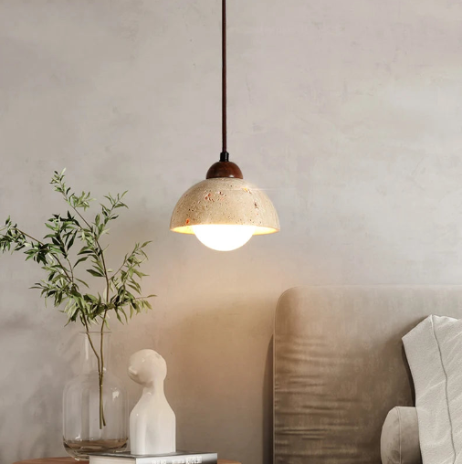 Buy Travertine Pendant Light