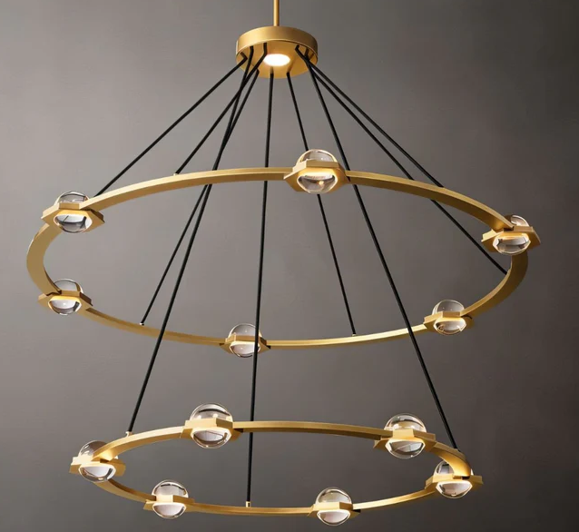 BuyZohar2-TierRoundChandelier