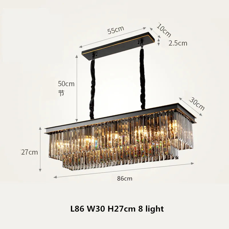 Buy Black 86cm Ziva Chandelier