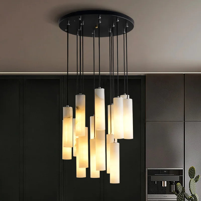 Buy Entokei Alabaster Chandelier Light