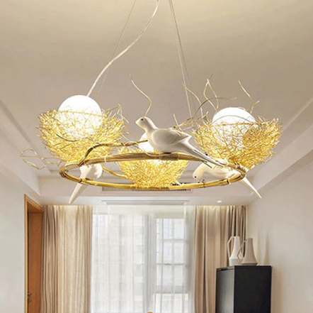 Buy_Gold_Nest_Chandelier