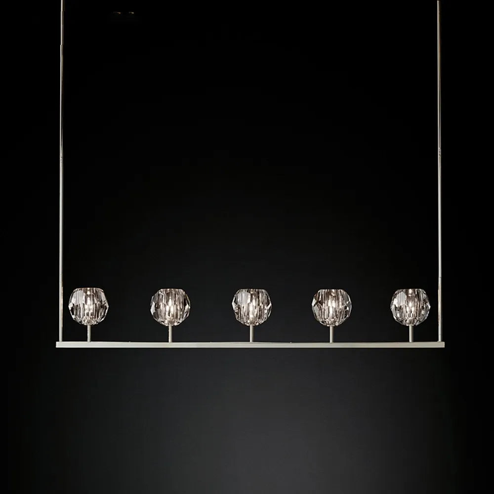 Buy Kurst 5 Linear Glass Chandelier