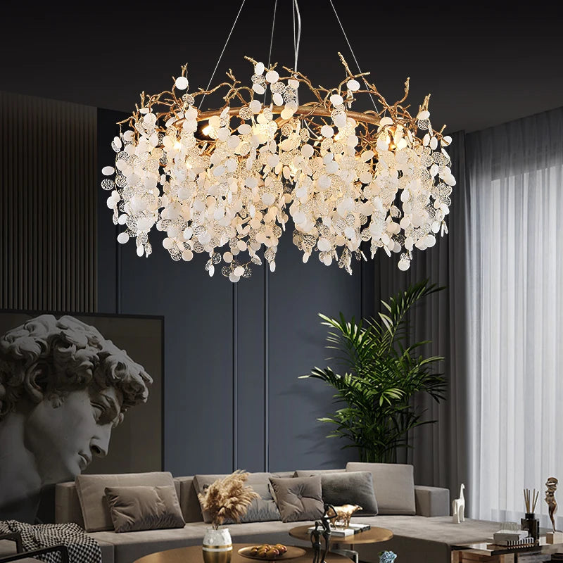 Buy Opus Tree Branch Round Chandelier