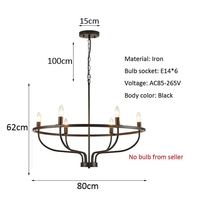 Buy Size  Basit Metal Chandelier