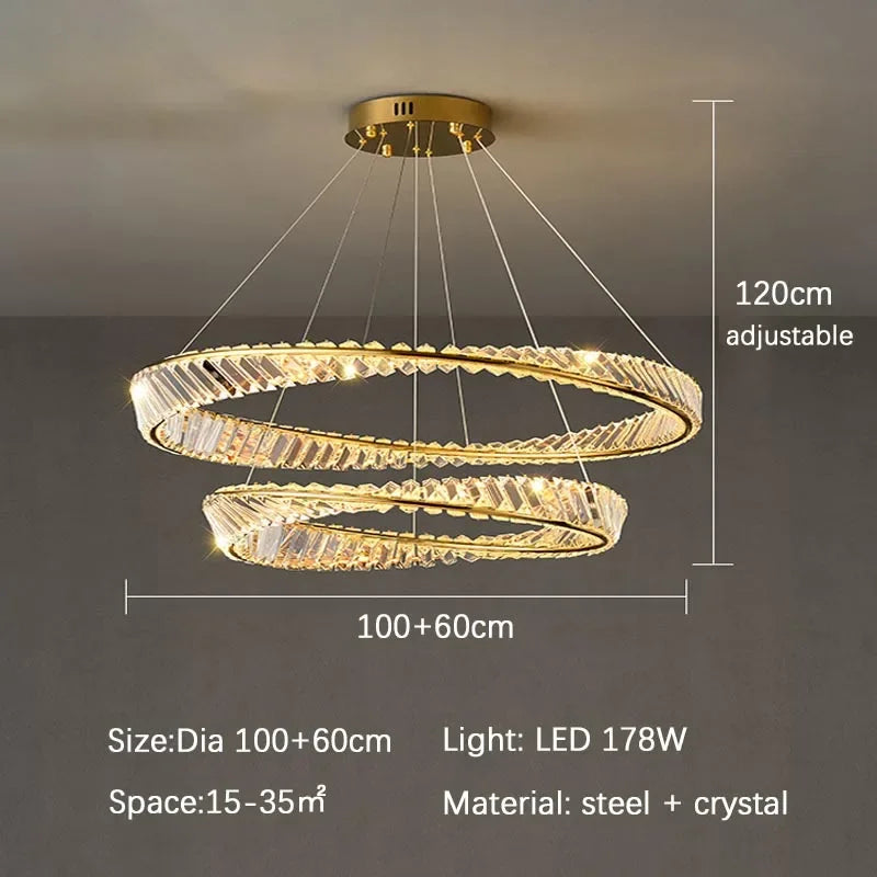 Buy Size Tiwa 2-Tier Chandelier