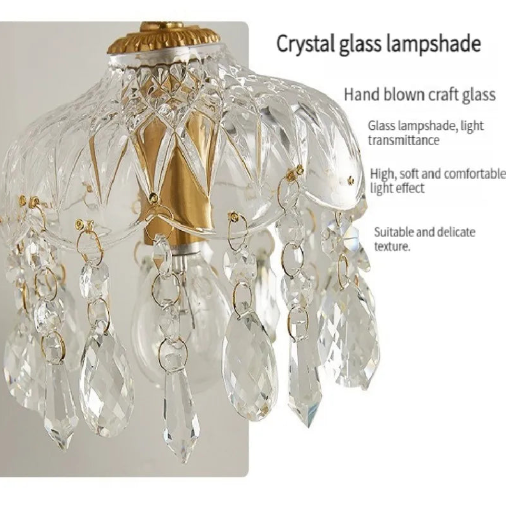 Elegant Alshamal Glass Wall Light