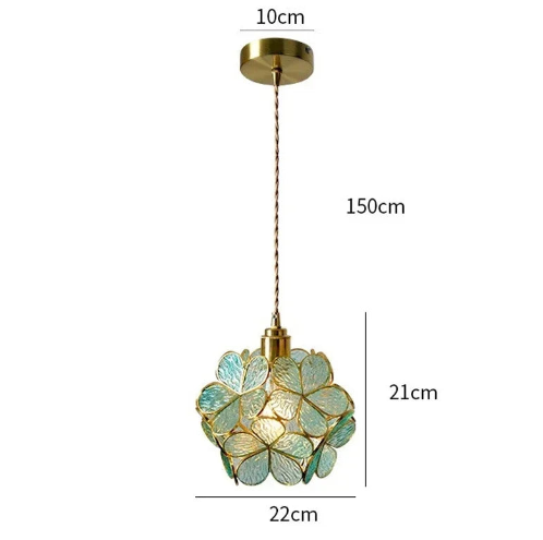 Elegant Camellia Pendant Light