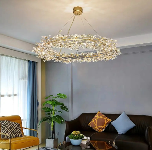 Elegant Daisy Chandelier