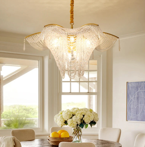 Elegant Fakhir Crystal Chandelier