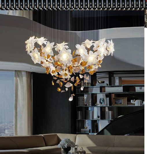 Elegant Marvus Staircase Chandelier