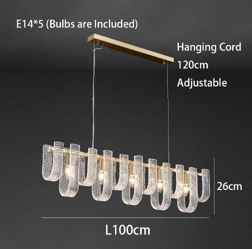 Elegant Mudil Linear Chandelier