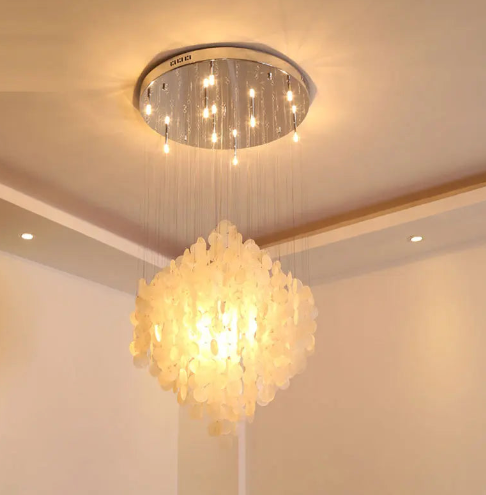 Elegant Sdafa Shell Chandelier